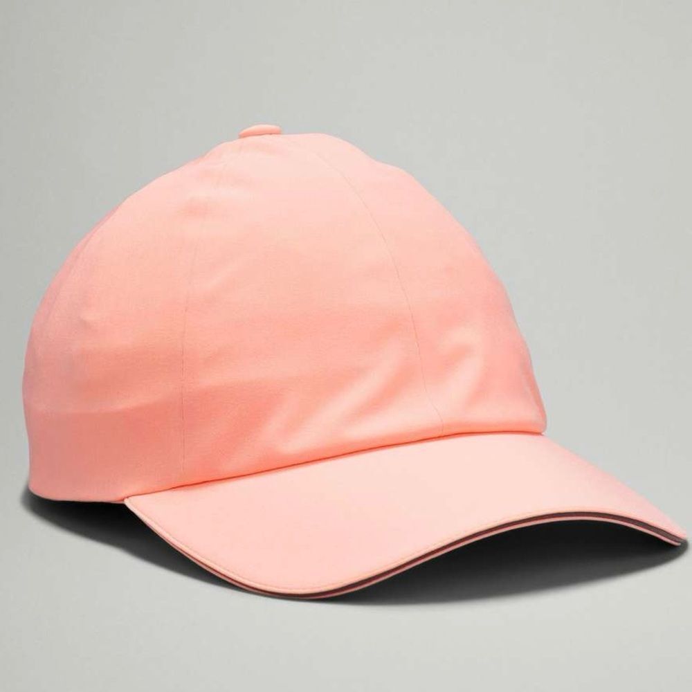 Lululemon Fast And Free Dew Pink Ponytail Lightweight Running Hat. One Size. OS.